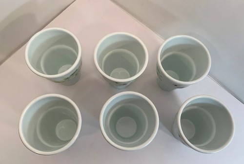 6 Market Source Melamine Vienna Floral Ice Cream Cone Shaped Dish/Holders - Picture 4 of 12