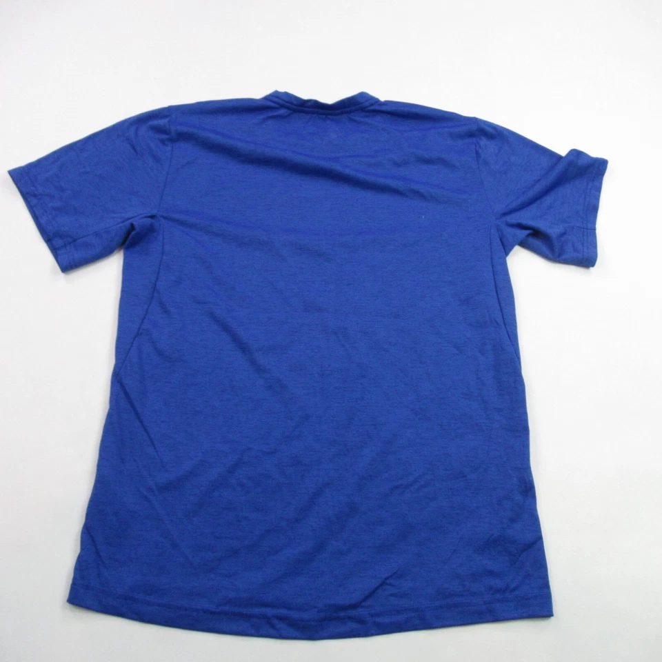 Nike Shirt Mens Medium Short Short Sleeve Crew Neck Blue Lightweight Workout - Image 4 of 4