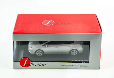 J Collection 1/43 2009 Toyota Prius Silver Diecast Model Car