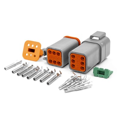 Deutsch DT 6-Pin Stecker - komplett