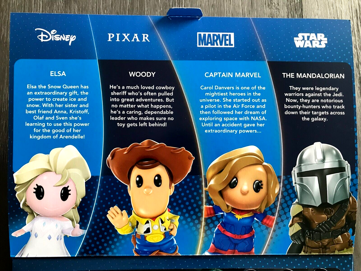 Woolworths Disney+ Ooshies Collector Case for 36 Toys for sale