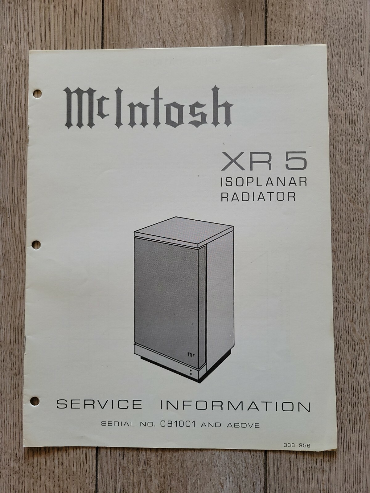 McIntosh xr-5 vintage audio equipment - eBay listing photo 2