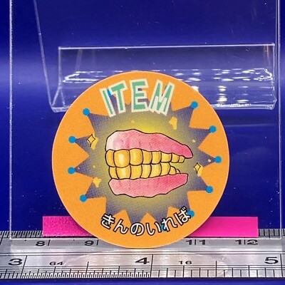 mikko▶◀*. Gold Teeth Pokemon Menko Card Menco Game TCG Nintendo Vintage