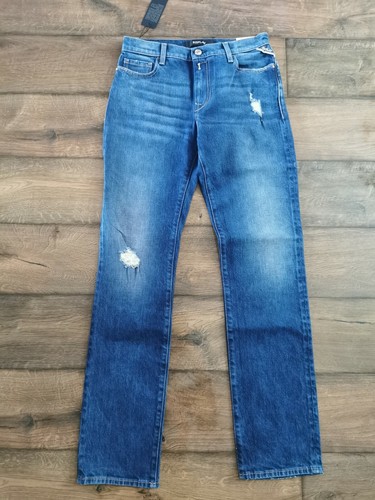 Replay Julye Straight Leg Jeans Blue 
