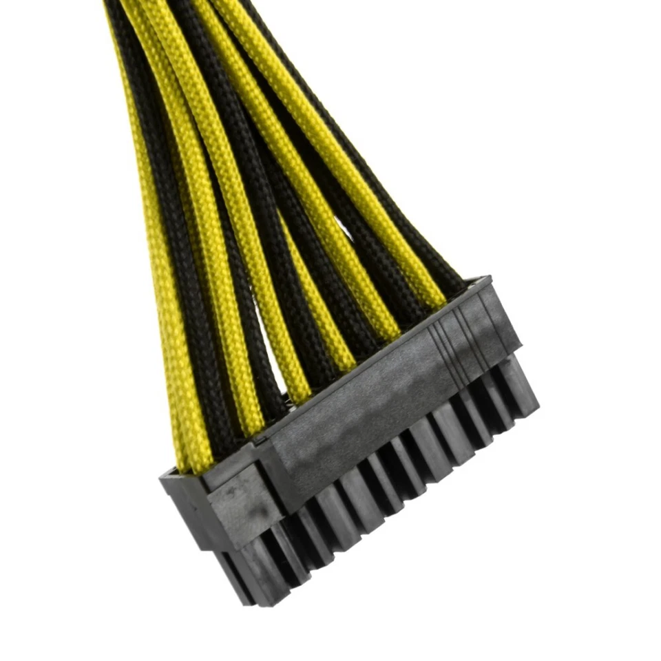 CableMod B-Series SP ModFlex™ Cable Kit - BLACK / YELLOW CM-BSX-FKIT-KKY-R - Bild 4 von 4