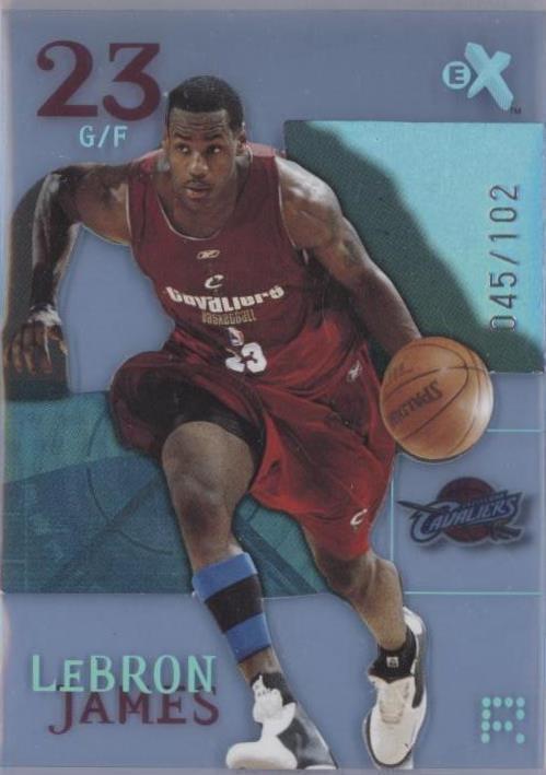 2003-04 E-X - LeBron James #102 for sale | eBay