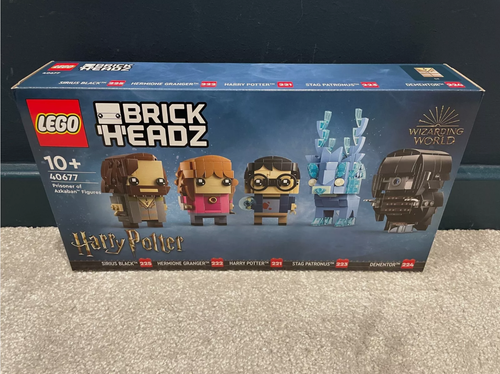 LEGO Harry Potter 40677 Prisoner of Azkaban Figures Brickheadz New Sealed Set - 第 2/5 張圖片