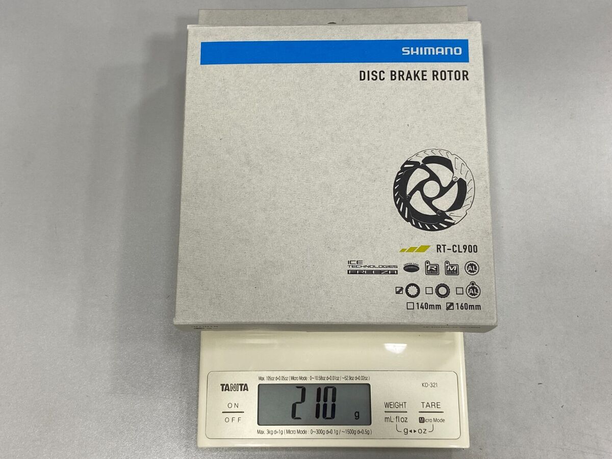 Shimano Dura Ace RT-CL900 IceTech Disc Brake Rotor Center Shimano Dura Ace RT-CL900 IceTech Disc Brake Rotor Center