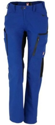 Engelbert strauss Winter trousers Women's Pants Workwear Blue Size 34 #1