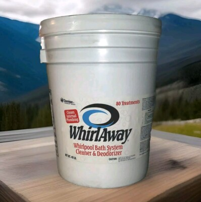 #ad Whirlaway Whirlpool Hot Tub Spa Cleaner amp; Deodorizer 40 Lb Pail 80 Treatments $249.95