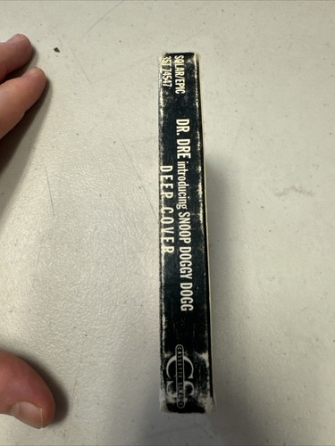 Dr. Dre Snoop Dogg Deep Cover Cassette Single Death Row Records EXTREMELY RARE - Picture 4 of 5