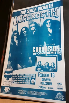 megadeth vintage to modern