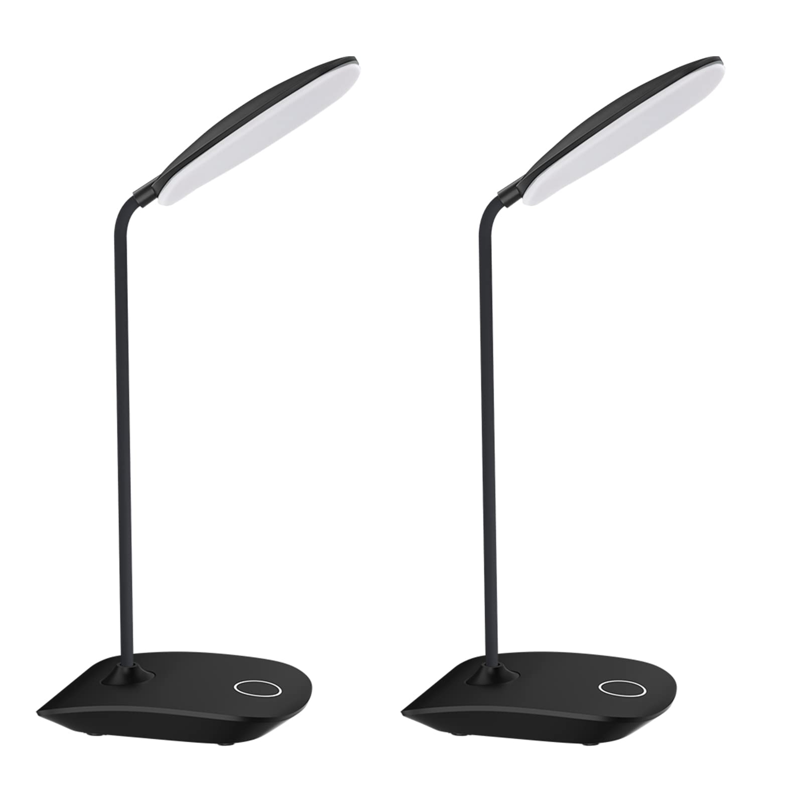 DEEPLITE LED Desk Lamp with Flexible Gooseneck 3 Level Brightness, Battery Op...