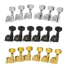 KAISH 18:1 Locking Tuners Locking Tuning Keys for ST/TL/LP/Acoustic Guitars
