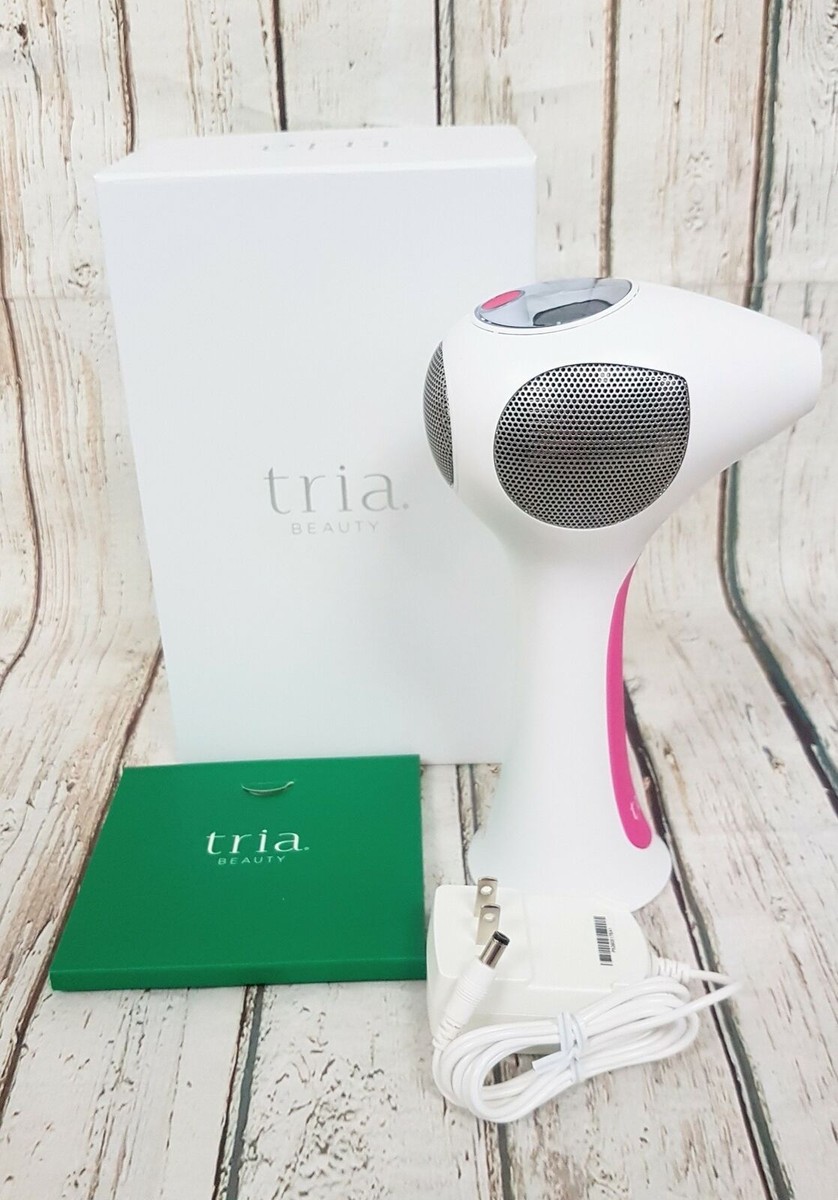 Tria Beauty Hair Removal Laser 4X Technology, WHITE/PINK | eBay Tria Beauty Hair Removal Laser 4X Technology, WHITE/PINK | eBay