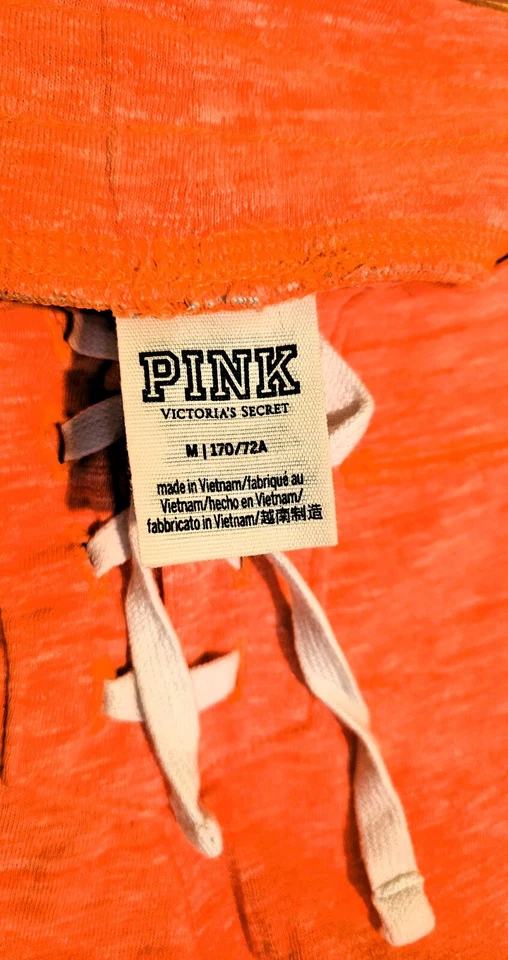 VS PINK Vintage Bling v-neck tshirt, shorts, and socks HTF - Image 4 of 4