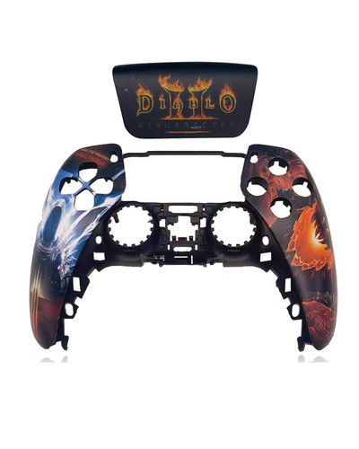 Diablo II - Mando Compatible PlayStation 5 PS5 Placa Frontal Superior Repuesto - Imagen 5 de 6