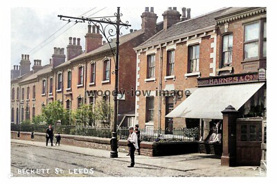 ptc2531 - Yorks. - Barnes & Co. Drapers on Beckett St. Leeds um 1906 - Druck 6x4