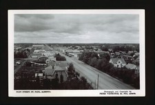 Main Street St Paul Alberta of Main Street in StPaul Alberta Old Photo