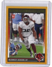 2024 Score Gold Rookie McKinnley Jackson Cincinnati Bengals, #398