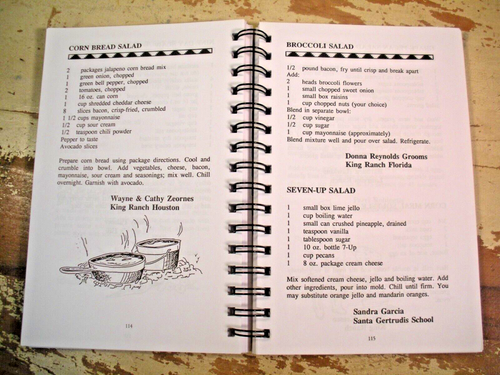 KING RANCH COOK BOOK Kingsville Texas 1992 SC VG - Picture 18 of 22