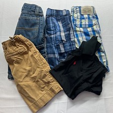 Boys Set Of 4 Pcs Shorts 1 Shirt Size 4-6 Polo , Arizona , Levi  Original Place
