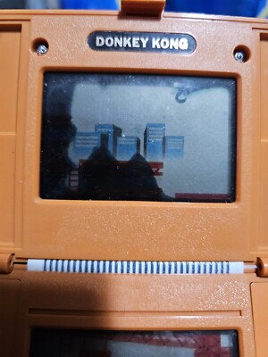 Nintendo DONKEY KONG ゲーム&ウォッチ Nintendo Donkey Kong Game and Watch DK-52 working condition