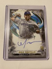 2023 TOPPS INCEPTION MAX CASTILLO RC AUTO /299 KANSAS CITY ROYALS BRES-MC