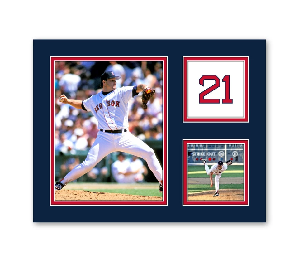 ROGER CLEMENS Photo Collage Picture BOSTON RED SOX Baseball 8x10 11x14 16x20 R - Image 2 of 4