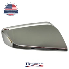 Side Mirror Cover Cap For 2014-2019 Chevrolet IMPALA Right Passenger Side Chrome