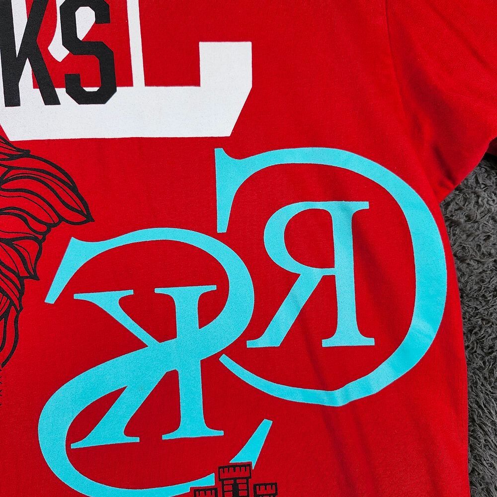 Team Crooks Red Graphic T-Shirt Honor Amongst Thieves Ruling Elite Streetwear 3X