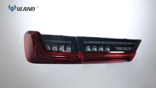 VLAND New Style LED Tail Lights For 2019-22 BMW 3 Series G20 G80 M3 w/start-up - Video 1 of 1