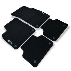 Pour Audi Q7 Tapis de voiture 2016-2025 OEM Velour de qualité Auto Rugs Liners
