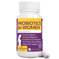 Flora Bloom Probiotics for Women Supplement Feminine Formula for UTIS and GBS