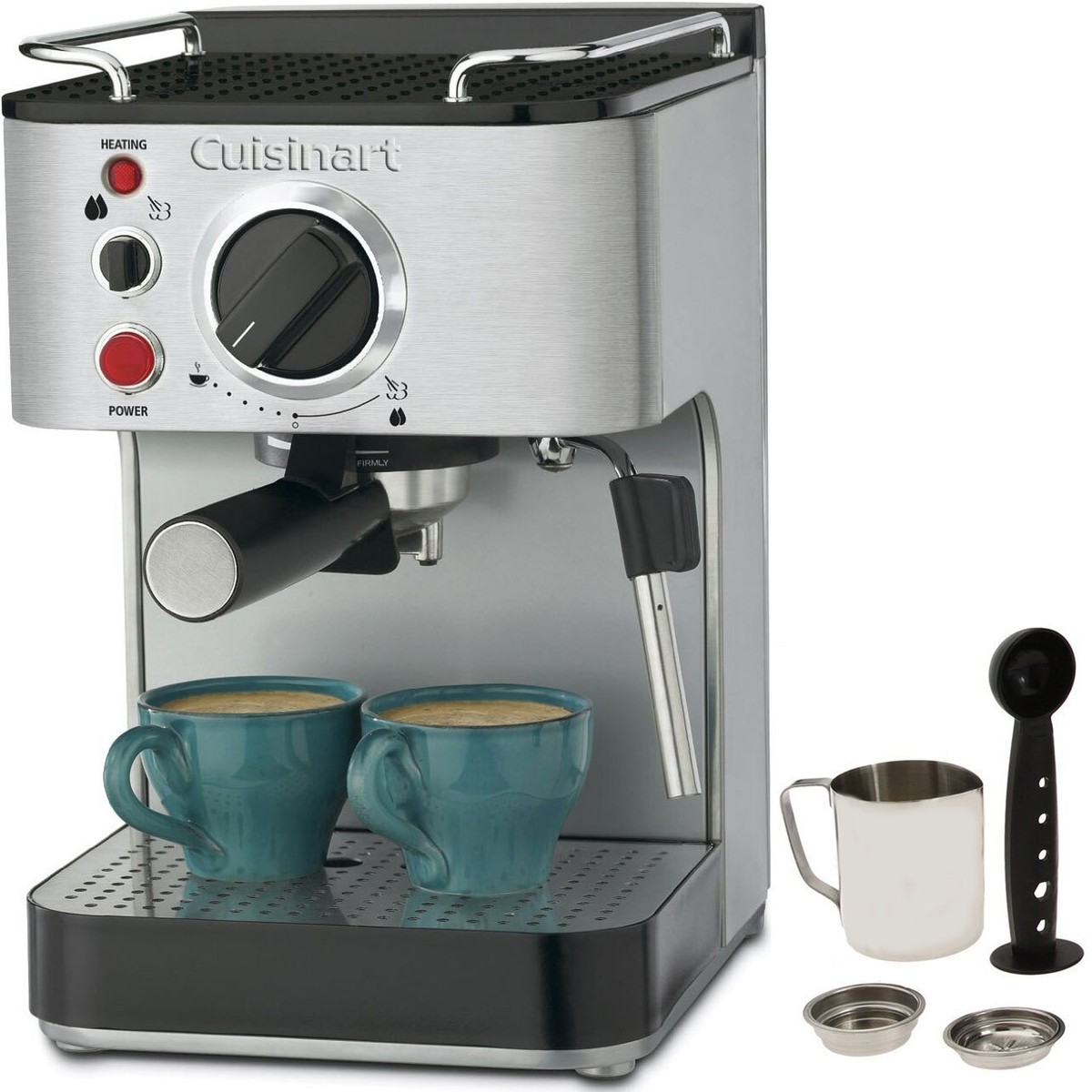 Cuisinart EM-100 エスプレッソマシン Amazon.com: Cuisinart EM-100NP1 1.66 Quart Stainless Steel