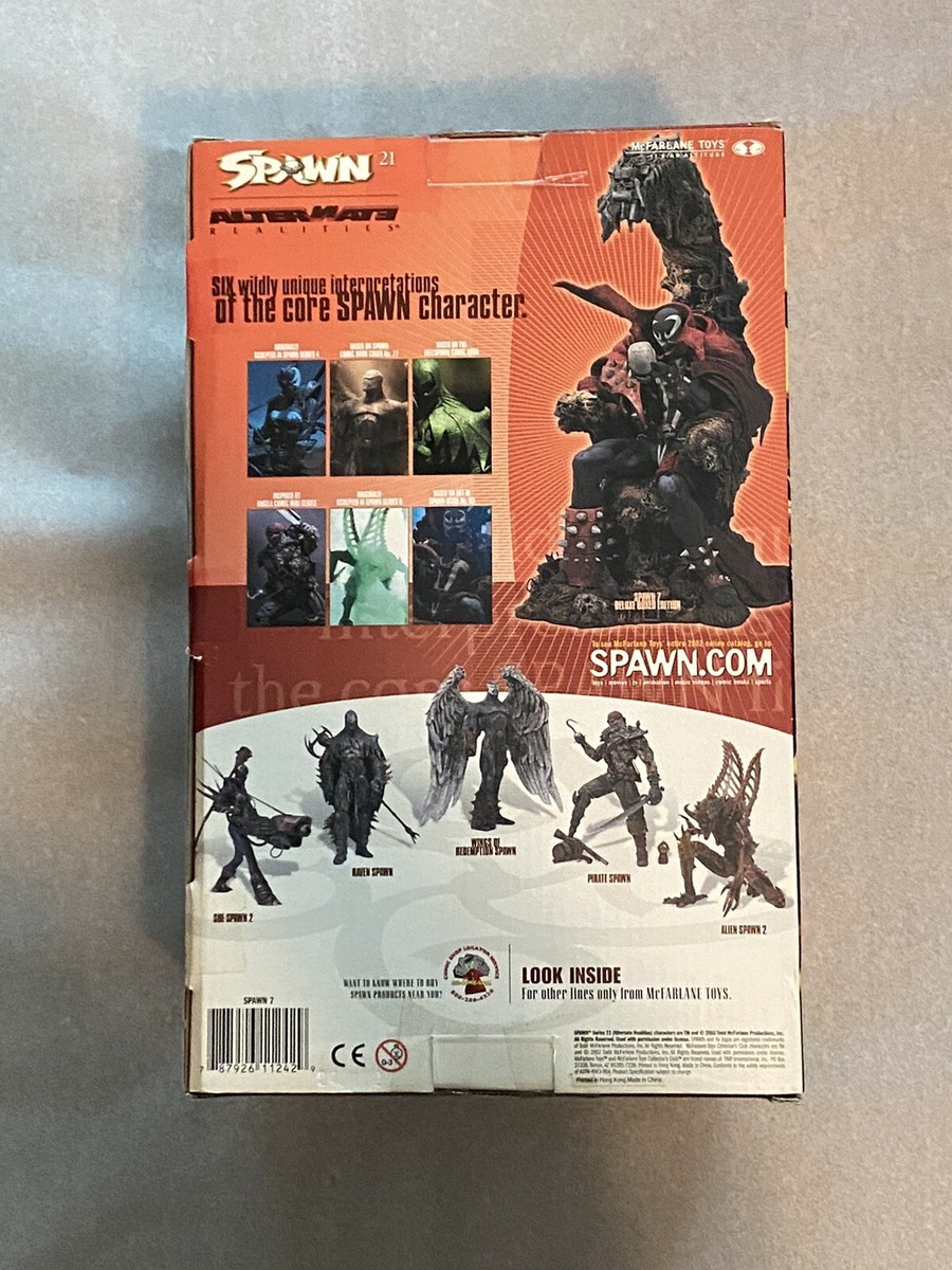 アメコミ SPAWN21 SPAWN7 BOX ALTERNATE REALITIES Alternate Realities Spawn Seven Deluxe Boxed Edition Spawn