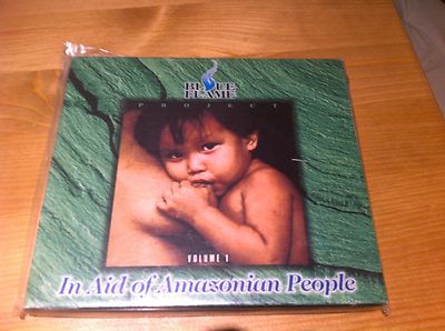 Various   In Aid of Amazonian People Vol 1 18 track CD Digi Gatefold Blue Flame