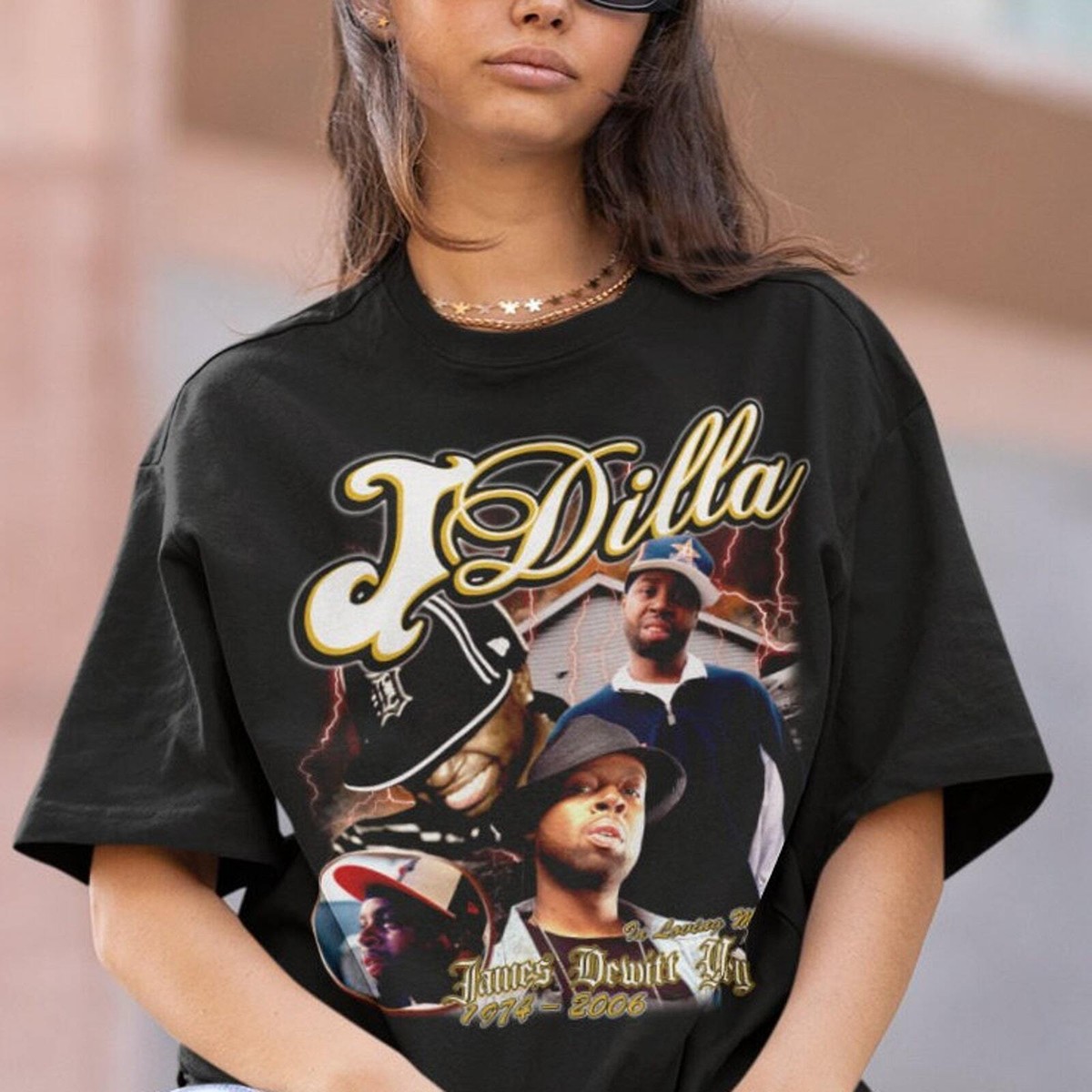 J Dilla Hiphop TShirt J Dilla Sweatshirt Vintage J Dilla RnB