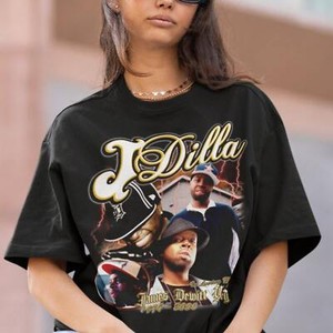 the popmag Tシャツ　J Dilla unisex-premium-t-shirt-true-