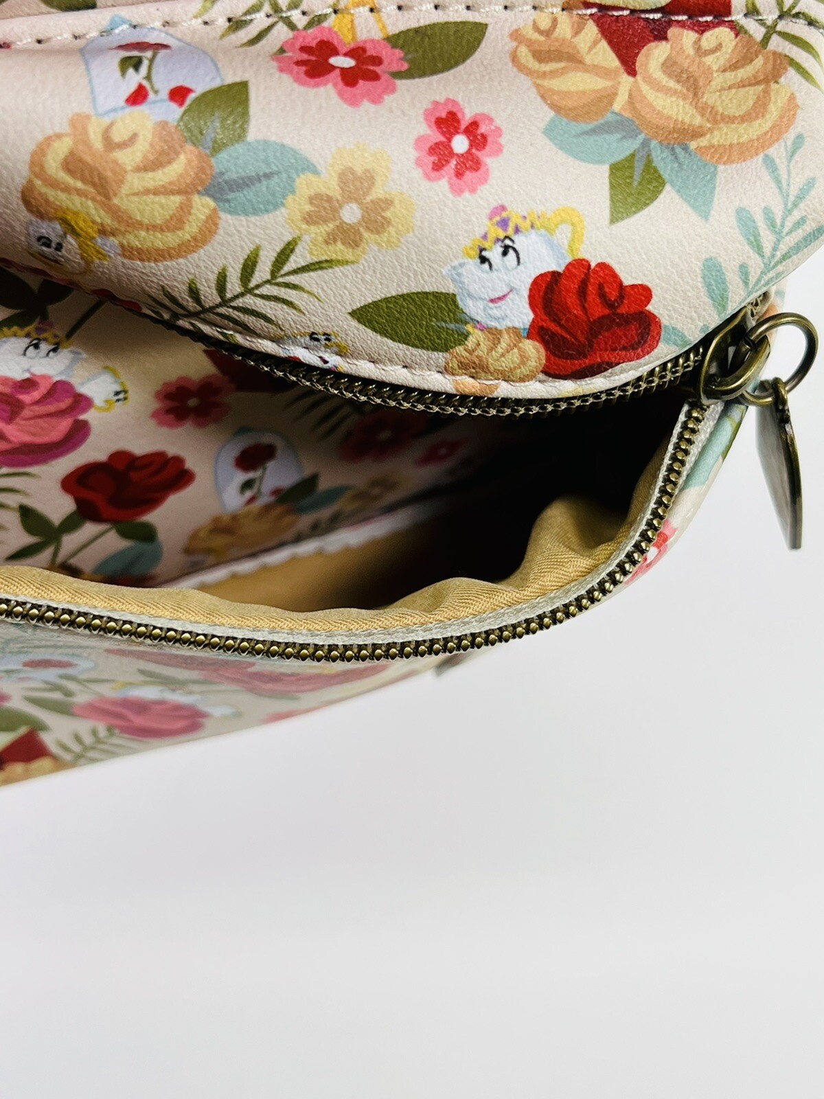 Loungefly Disney Beauty And The Beast Flowers & C… - image 9