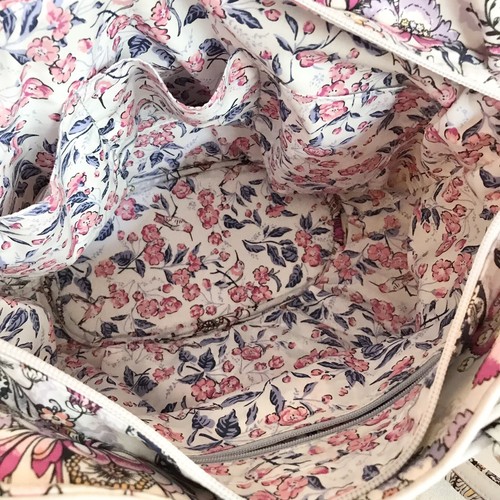 Vera Bradley Hummingbird Park Glenna Satchel - Picture 5 of 10