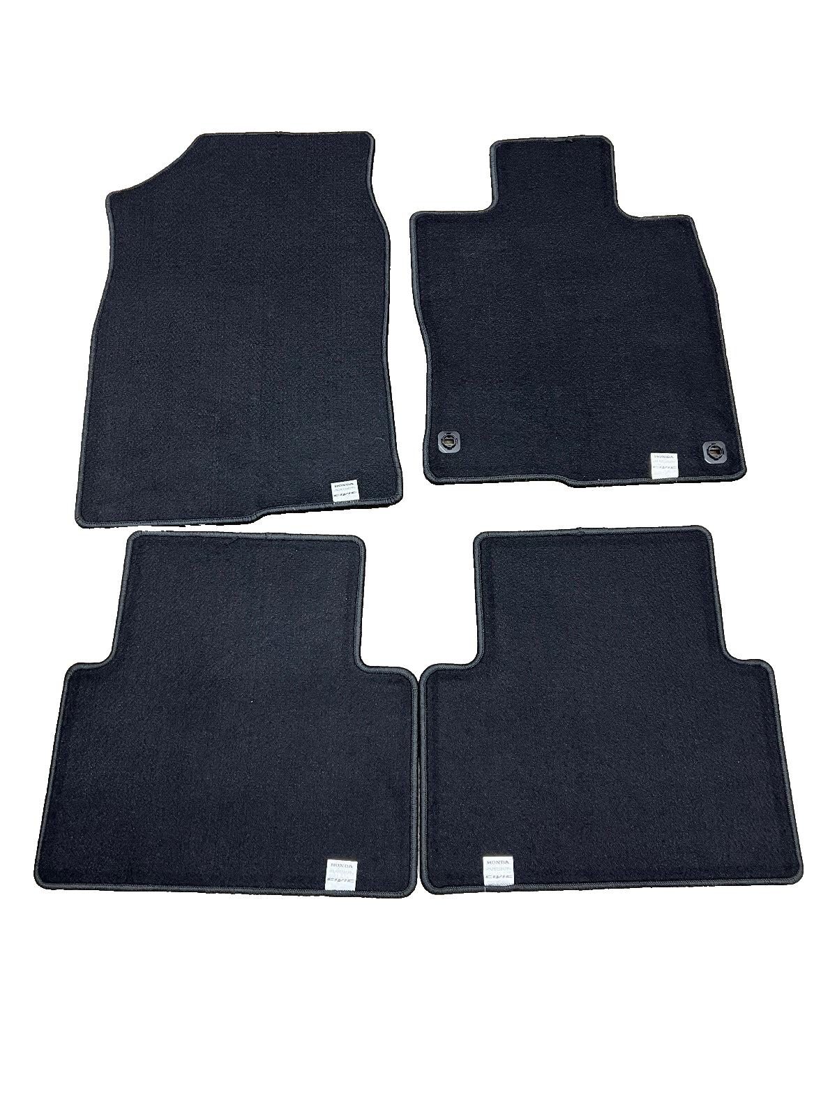 Honda Civic Carpet Floor Mats 4PC Set OEM Genuine 2016 2017 2018 2019