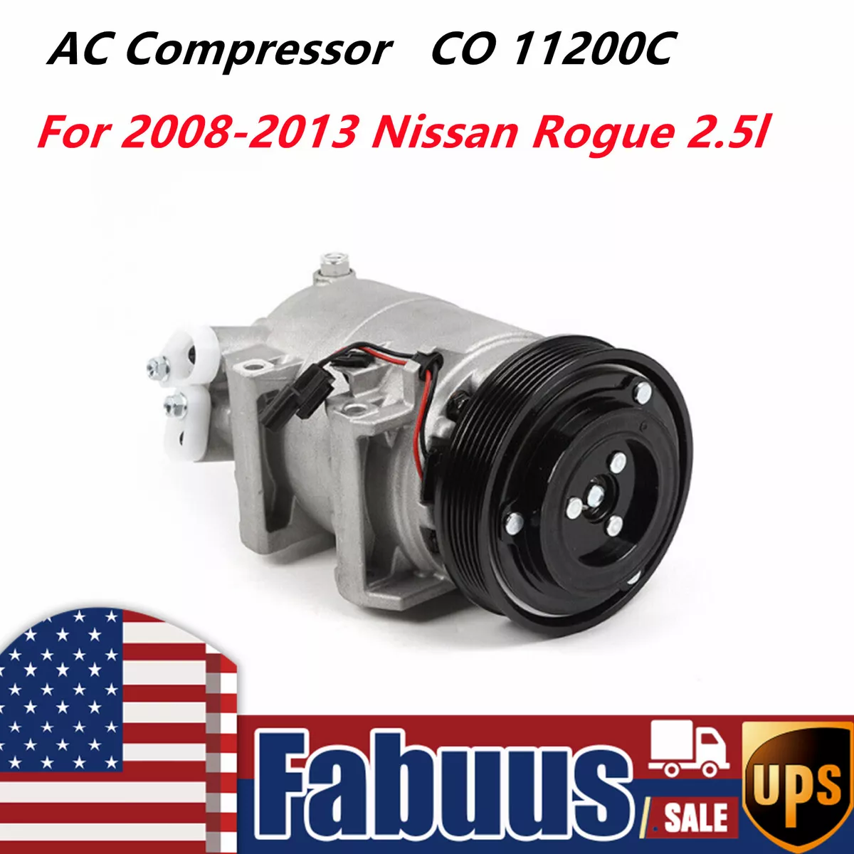 2013 nissan rogue ac clearance compressor