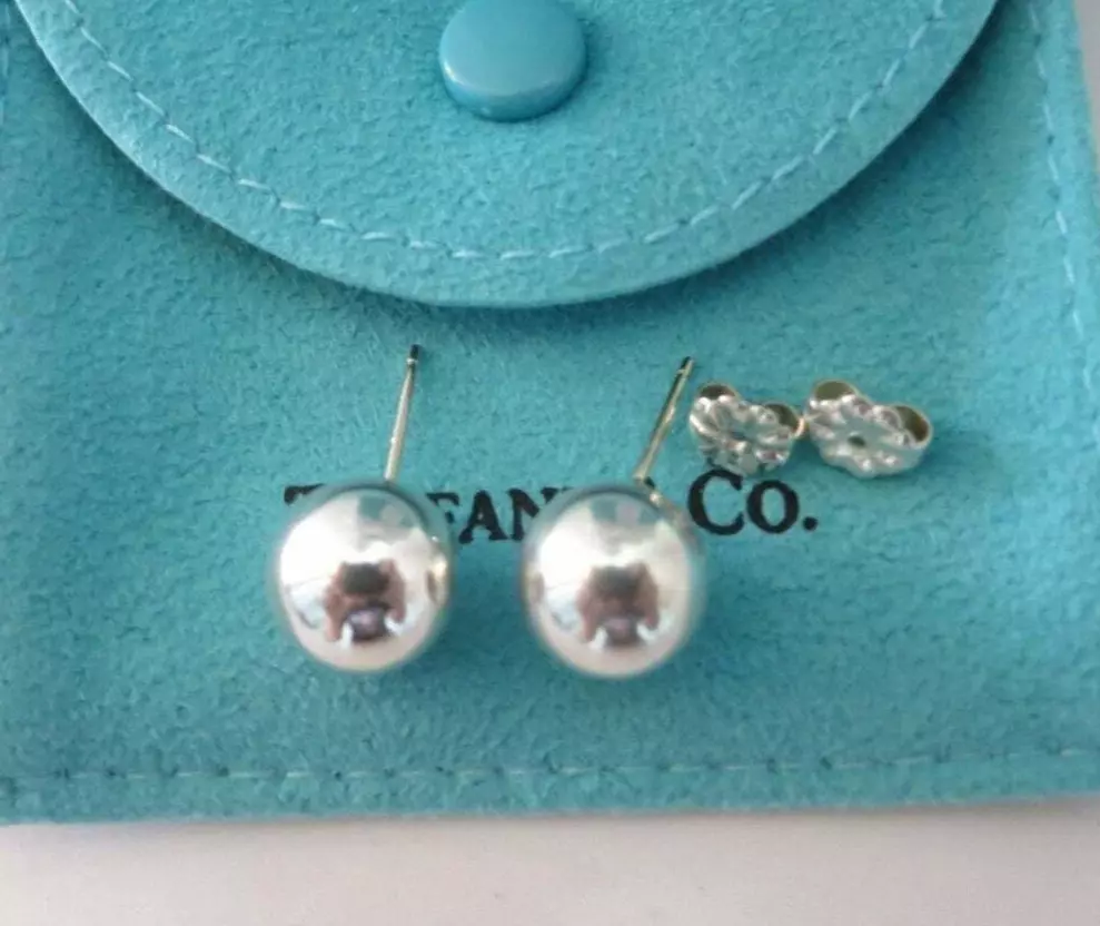Tiffany on sale bead earrings