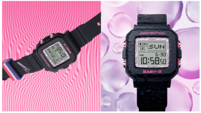 CASIO BABY-G＋PLUS BGD-10KKM-1JR Kuromi Collaboration Model Women
