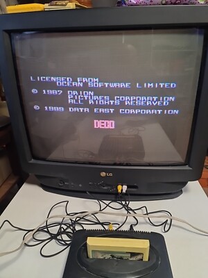 Game Cartridge for Dandy Video Game 8-BIT Console. Made in 90s.