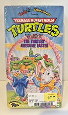 Teenage Mutant Ninja Turtles The Turtles Awesome Easter VHS 1992 Vintage SEALED
