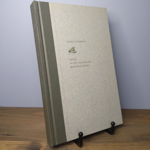 A Week on the Concord and Merrimack Rivers by Henry David Thoreau 1966, Slipcase - Picture 5 of 14