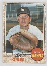 1968 Topps Jake Gibbs #89 2u3