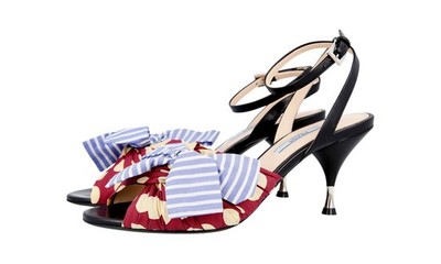 PRADA x James Jean Comic Limited Slingback Pumps Sandalen 1X771I NEU